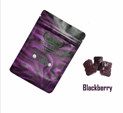 Picture of Mighty Bears – Blackberry (250mg THC) 