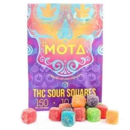 Picture of MOTA - THC Sour Squares 150mg