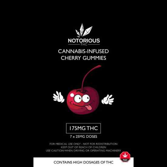 Picture of Notorious THC – Cherry Gummies (175MG THC)