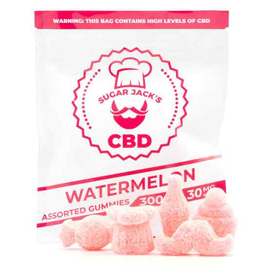 Picture of Sugar Jacks - Watermelon (300mg CBD)