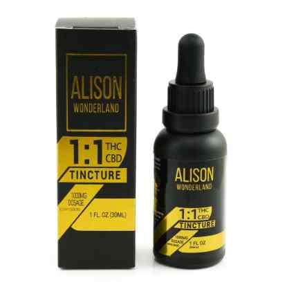 Picture of Alison Wonderland – THC Tincture 1:1 Hybrid 1000mg (500mg THC + 500mg CBD)